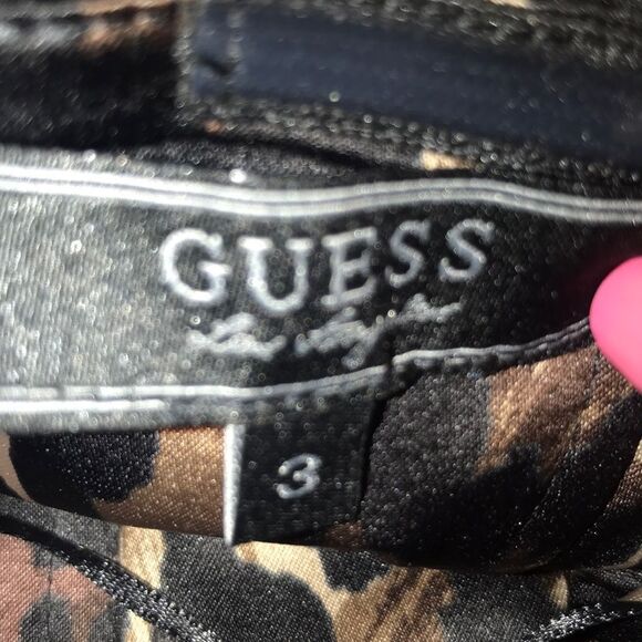 Vintage Black silk dress by Guess Los Ángeles Size 3 - Picture 6 of 6